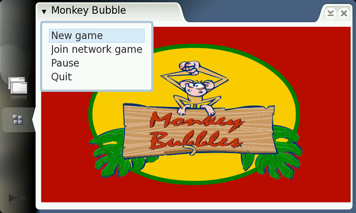 Hildonized Monkey Bubble on maemo