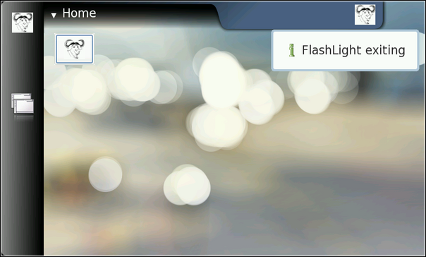 Image libosso-flashlight-enters-offline-mode